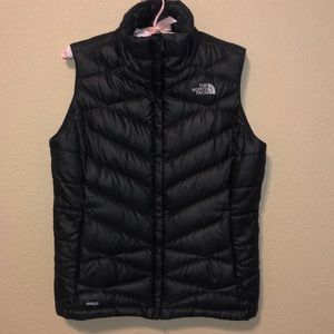 Black North Face Vest Size Small